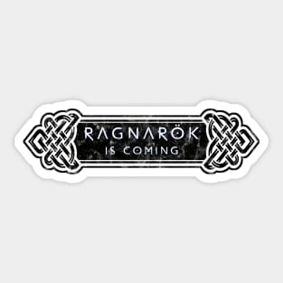 God of War Ragnarok Is Coming Sticker